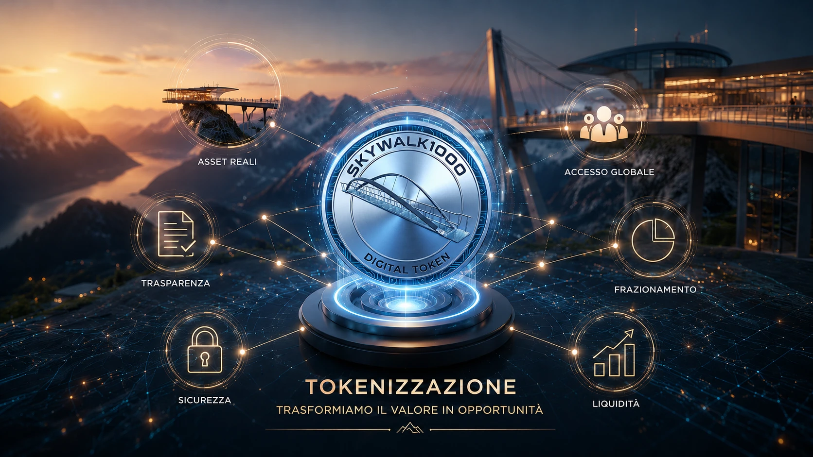 Tokenizzazione Skywalk 1000